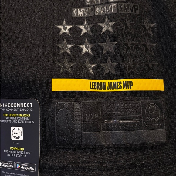 Nike Black MVP Basketball Jersey - Picture 2 of 7